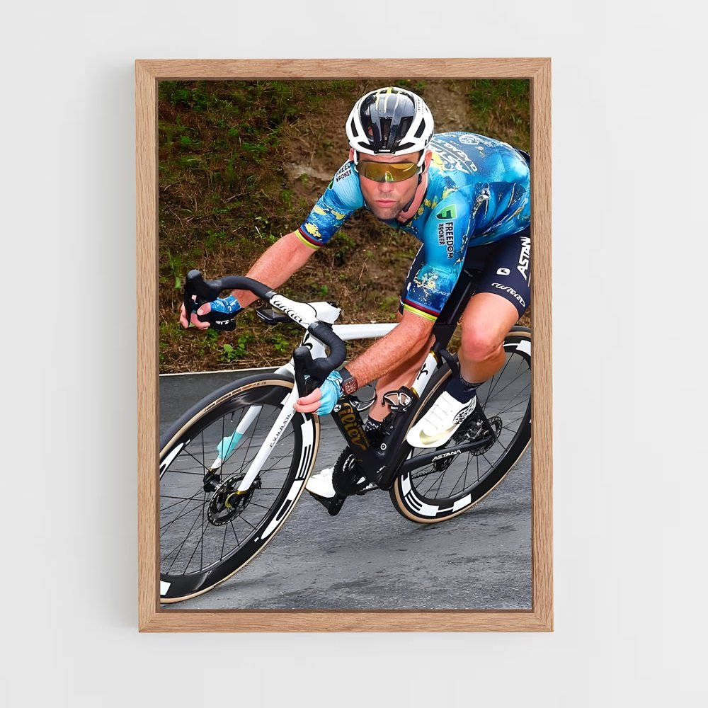 Poster Mark de cavendish – affiche Cyclisme (vue 4)